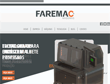 Tablet Screenshot of faremac.com.br